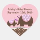 Search for heart baby shower stickers It's a boy