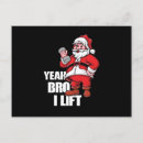 Search for weightlifting christmas cards Funny