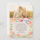 Search for watercolor floral engagement party invitations Flower
