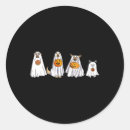 Search for cute halloween dog stickers Ghost