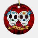 Search for day of the dead christmas tree decorations Calavera