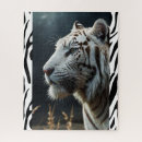 Search for white tiger puzzles Wildlife
