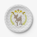 Search for deer plates Boy baby shower
