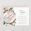 Search for twins baby shower invitations Twin girls