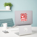 Search for taekwondo fighter stickers Karate