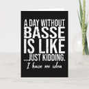 Search for bass guitar cards Band