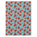 Search for red poppy tablecloths Botanical