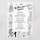 Search for halloween party menus Ghost