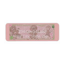Search for sweet treats return address labels Pink