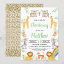 Search for noahs ark christening invitations Baptism