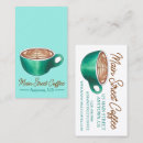 Search for cappuccino business cards Coffee