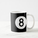 Search for number eight mugs Billiard