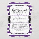 Search for black white and purple invitations Vintage
