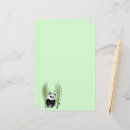 Search for cute panda stationery paper Bamboo