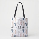 Search for animal pattern tote bags Dog