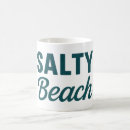 Search for beach graphic mugs Salty