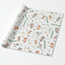 Search for raccoon christmas wrapping paper Woodland