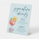 Search for cocktail signs Signature drinks