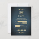 Search for 50th anniversary party rsvp cards Modern