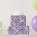 Search for purple and silver wrapping paper Vintage