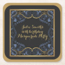 Search for 50th birthday coasters Gold and black