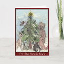 Search for raccoon christmas cards Bear