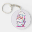 Search for pastry chef key rings Cute