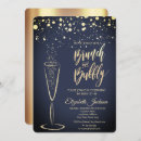 Search for champagne glass bridal shower invitations Bride