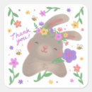 Search for retro rabbit stickers Flowers
