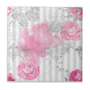 Search for pink rose tiles Trivet