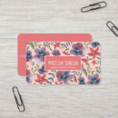 Search for over business cards Floral