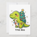 Search for t rex christmas cards Santa