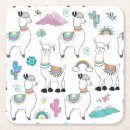 Search for cute llama coasters Peruvian