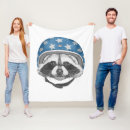Search for raccoon blankets Vintage