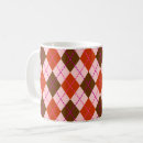 Search for pink argyle mugs Pattern