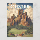 Search for south dakota postcards Custer state park