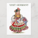 Search for dirndl postcards Woman