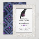 Search for damask rehearsal dinner invitations Black