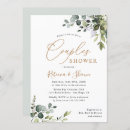 Search for greenery couples shower invitations Elegant