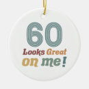 Search for 60th birthday christmas tree decorations Over the hill