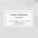 Search for serious business cards Architect