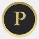 Search for monogram p stickers Elegant