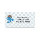 Search for tea party return address labels Wonderland