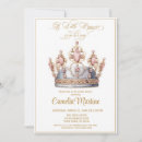Search for gold princess baby shower invitations Baby girl
