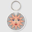Search for sun face key rings Funny