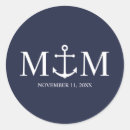 Search for beach monogram stickers Navy