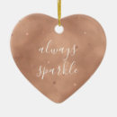 Search for rose gold christmas tree decorations Glam