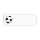 Search for soccer ball return address labels White