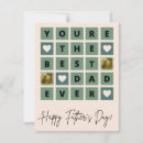 Search for modern fathers day cards Green