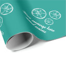Search for ocean christmas wrapping paper Sand dollar